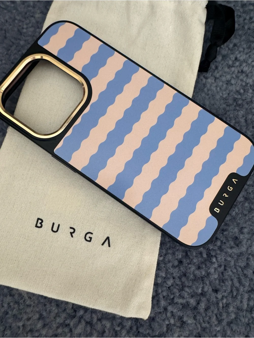 BURGA Elite Dark MagSafe `Splash’ iPhone 15Pro Case